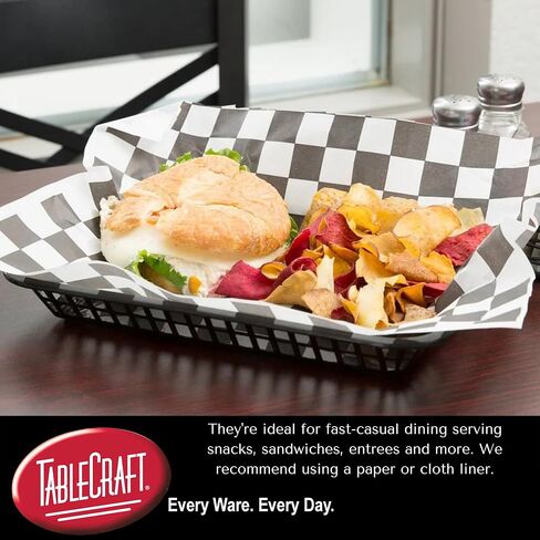 تيبل كرافت سلة كاش اند كاري جراند C1077R من برودكتس، احمر، 12 قطعة في كل عبوة، عبوة من 3 قطع in Kuwait