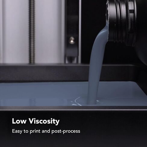 phrozen Aqua Resin for 3D Printing,405nm LCD UV-Curing Photopolymer Resin for Low Shrinkage, Vivid Blue Color, Low Odor, Non-Brittle (Clear, 1KG) in Saudi Arabia