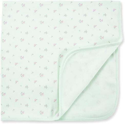Little Me Baby 100% Cotton Receiving Blanket, Bunnies, One Size in Saudi Arabia