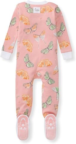 Burt's Bees Baby Baby Boys' Pajamas, Zip-Front Non-Slip Unisex Footed Sleeper PJs, Organic Cotton, Island Holiday, 12 Months in Saudi Arabia