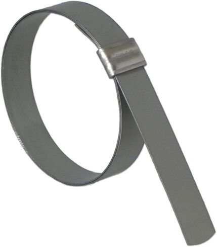 BAND-IT JS3029 Junior بعرض 3/8 بوصة × سمك 0.025 بوصة، وقطر 1-3/8 بوصة، مشبك تعريف سلس من الفولاذ الكربوني المجلفن (100 لكل صندوق) in Kuwait