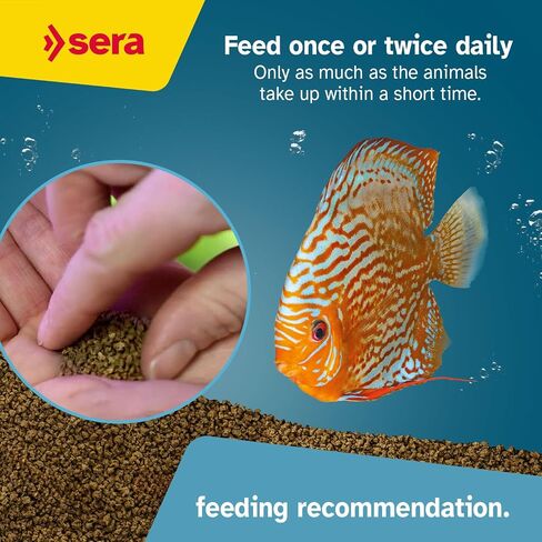sera 334 Discus Color Red 3.9 oz 250 ml Pet Food, One Size in Saudi Arabia