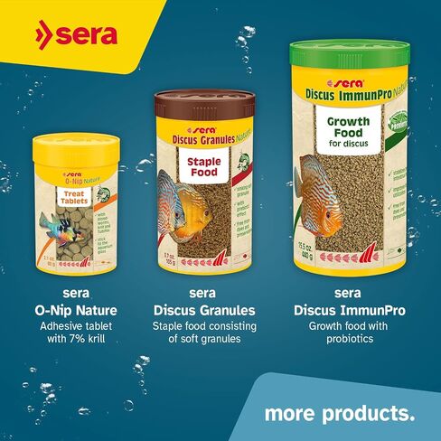 sera 334 Discus Color Red 3.9 oz 250 ml Pet Food, One Size in Saudi Arabia