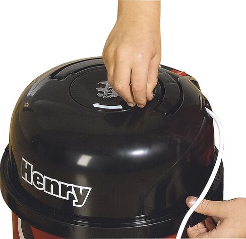 Casdon Henry Vacuum Cleaner. Toy Vacuum Cleaner for Children Aged 3+. Looks and Works Just Like The Real Thing,Red/Black in Kuwait