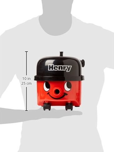 Casdon Henry Vacuum Cleaner. Toy Vacuum Cleaner for Children Aged 3+. Looks and Works Just Like The Real Thing,Red/Black in Kuwait