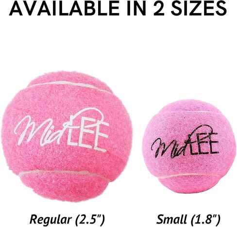 Midlee Happy Birthday Dog Tennis Balls (12 Pack) (Small, Blue) in Kuwait