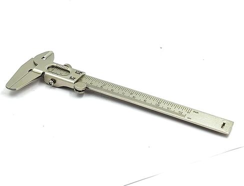 Non Digital Vernier Caliper Metric -Imperial Measuring System Tools for Inside, Outside, Depth & Step (Non Steel Plated Body) in Saudi Arabia