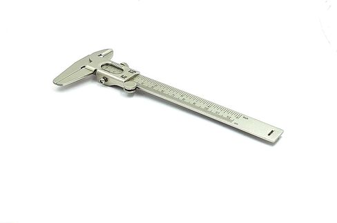 Non Digital Vernier Caliper Metric -Imperial Measuring System Tools for Inside, Outside, Depth & Step (Non Steel Plated Body) in Saudi Arabia