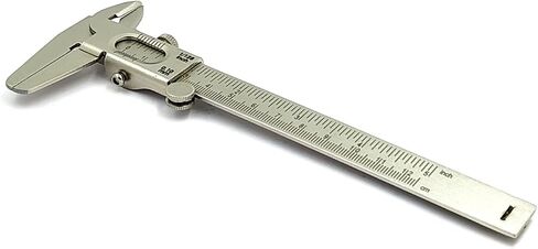 Non Digital Vernier Caliper Metric -Imperial Measuring System Tools for Inside, Outside, Depth & Step (Non Steel Plated Body) in Saudi Arabia