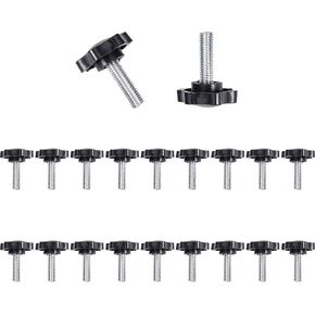 INCREWAY 24pcs Thumb Screw, M6/M8/M10x25mm Star Head Knob Tightening Screw Thumbscrew in Kuwait