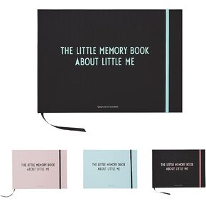 Design Letters Little Memory Book for First 7 Years | Baby Memory Book with Envelope/Bookmark | Baby Scrapbook Album | Baby Books for New Parents Keepsake | Baby Journal in Kuwait