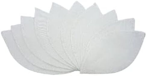 Lilind® 10 عبوات من الفوط ذات الشفاه المتداخلة، قماش عضوي قابل لإعادة الاستخدام، وسادات الدورة الشهرية قابلة للغسل، بدون نفايات 100% قطن زهور عشوائية in Kuwait