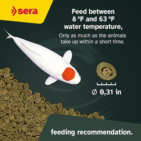 Sera 7009 KOI Professional Spring/Autumn 15.4 lb 7 kg Pet Food, One Size in Kuwait