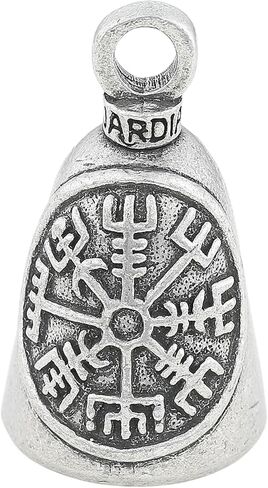 Guardian Bell Peace Bell (1-Pack) Good Luck Bell w/Keyring & Black Velvet Gift Bag | Motorcycle Bell | Lead-Free Pewter | Good Luck Gift to Friends & Family | Bike Bell | Made in USA in Saudi Arabia