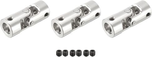 dmiotech 5 حزمة 6 مم إلى 6 مم الداخلية ضياء للتدوير العالمي التوجيه رمح u المشتركة المقرنة l23 × d11 مقرنة موصل ث المسمار للطابعة ثلاثية الأبعاد، آلة التصنيع باستخدام الحاسب الآلي in Kuwait