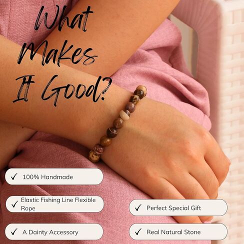 بيراوس سوار فيروزي للنساء والفتيات | مجوهرات الأحجار الكريمة الطبيعية هدايا روحية علاجية لذيذة مصنوعة يدويًا | الخرز تمتد أمي الإسورة | أساور بوهو العصرية الفريدة القابلة للتعديل in Kuwait