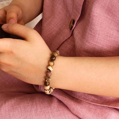 بيراوس سوار فيروزي للنساء والفتيات | مجوهرات الأحجار الكريمة الطبيعية هدايا روحية علاجية لذيذة مصنوعة يدويًا | الخرز تمتد أمي الإسورة | أساور بوهو العصرية الفريدة القابلة للتعديل in Kuwait