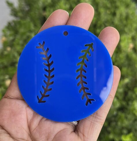 Baseball Keychain Mold - Mold for Resin - Baseball Mold - Ball Mold - Keychain mold - Silicone Mold for Epoxy Resin in Saudi Arabia