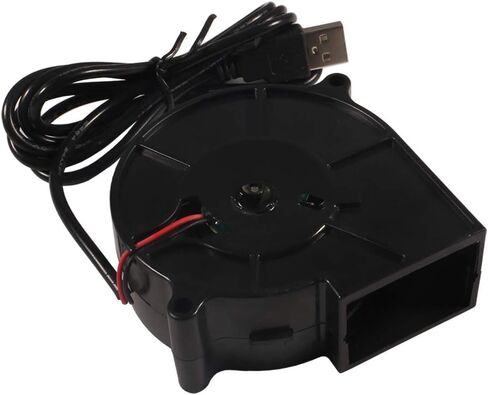 UMLIFE 4PCS 75mm 5V USB Fan 75mm x 15mm Fan 5V USB DC Brushless Cooling Blower Fan for 3D Printer PC CPU Computer Case Fan Cooler in Saudi Arabia
