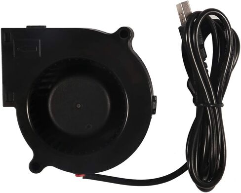 UMLIFE 4PCS 75mm 5V USB Fan 75mm x 15mm Fan 5V USB DC Brushless Cooling Blower Fan for 3D Printer PC CPU Computer Case Fan Cooler in Saudi Arabia
