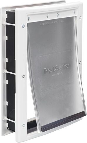 PetSafe Plastic Pet Door, Medium, White HPA11-10967 in Saudi Arabia