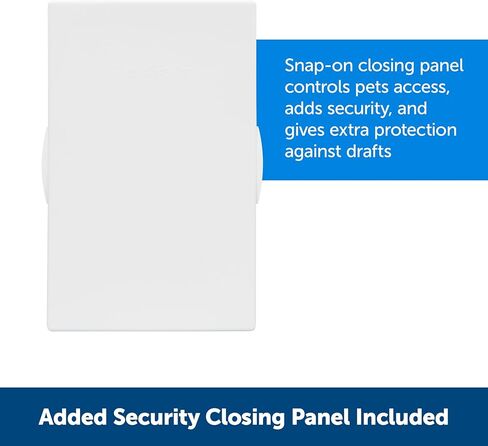 PetSafe Plastic Pet Door, Medium, White HPA11-10967 in Saudi Arabia
