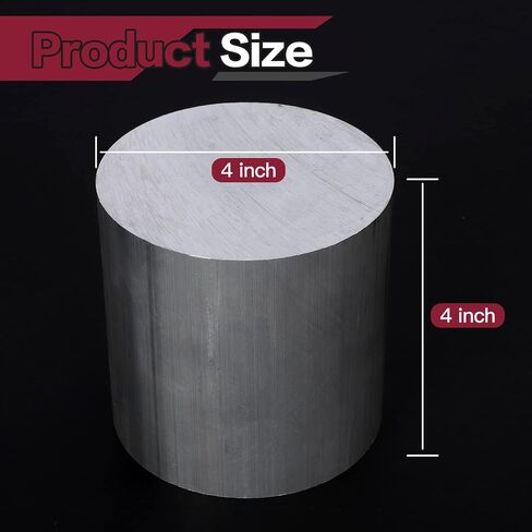 3" Aluminum Rod Long 13" 6061 Aluminum Round Bar T6511 Solid New Mill Stock Extruded Lathe Bar Stock in Kuwait