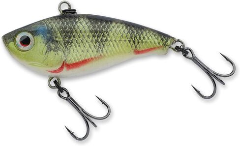 Savage Gear TPE Soft Vibe Fishing Bait, 3/4 oz, Yellow Perch, Durable TPE Composition, Long Casting & Fast Sinking, Frantic Swimming Action in Saudi Arabia