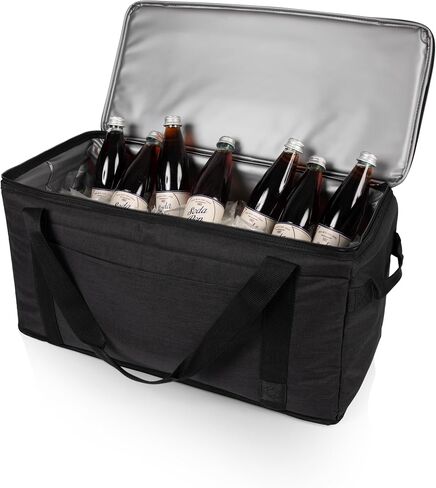 ONIVA - a Picnic Time brand 64 Can Collapsible Cooler, Large Insulated Soft Cooler Bag, Portable Beach Cooler with Shoulder Strap, (Heathered Gray) in Saudi Arabia