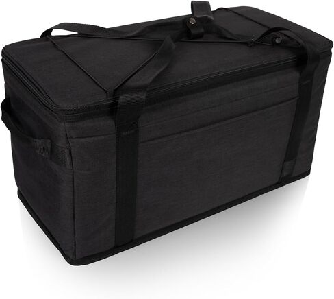ONIVA - a Picnic Time brand 64 Can Collapsible Cooler, Large Insulated Soft Cooler Bag, Portable Beach Cooler with Shoulder Strap, (Heathered Gray) in Saudi Arabia