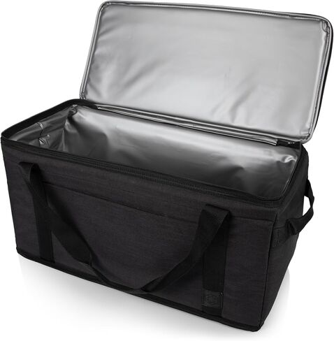 ONIVA - a Picnic Time brand 64 Can Collapsible Cooler, Large Insulated Soft Cooler Bag, Portable Beach Cooler with Shoulder Strap, (Heathered Gray) in Saudi Arabia
