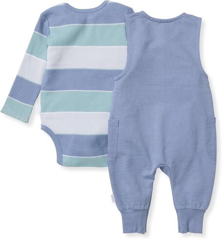 Burt's Bees Baby Baby Boys' Romper Jumpsuit, 100% Organic Cotton One-Piece Coverall, Merry Marsh, 9 Months in Saudi Arabia