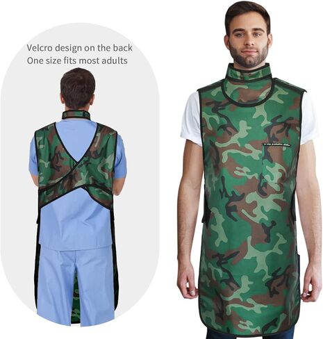 ANNWAH 0.35mmPb X-Ray Apron,Lightweight X-Ray Shield Apron for Adult,Dental Lead Apron in Kuwait