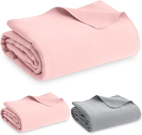 Peryiter 2 Pcs Military Camping Blanket 64" x 88" Warm Wool Blanket Thick Thermal Washable Emergency Blanket for Outdoors Sporting Events Survival Kits Everyday Use, 2 Colors in Kuwait