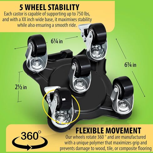 مجموعة أدوات رفع الأثاث مكونة من 9 قطع، حاملة أثاث بوزن 1100 رطل مع عجلات، مثلث 4 عجلات مزلقات أثاث ورافع أثاث للأثاث الثقيل، الأجهزة المتحركة دوللي إلخ in Kuwait
