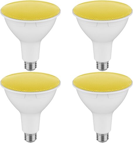 Sunco 6 Pack 1800 Lumens Outdoor LED Flood Light Waterproof PAR38 LED Bulb, Dimmable, 15W=150W, 5000K Daylight, E26 Base, UL Energy Star Listed in Kuwait