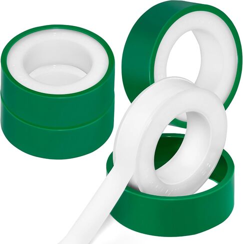 XEHAHOSH 3 Roll Plumbers Tape, Teflon Tape, -374 to 536 Degree F Temperature Range, High Density 0.45g/cm, Water Pipe Sealing Tape, Plumbing Tape, Duct Tape, L 390 in x W 0.47 in³. Green in Saudi Arabia