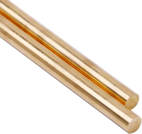 1 Pcs 25mm / 1 Inch Solid Round Brass Rod Lathe Bar Stock Kit, 1 Inch in Diameter 12 Inch in Length in Kuwait