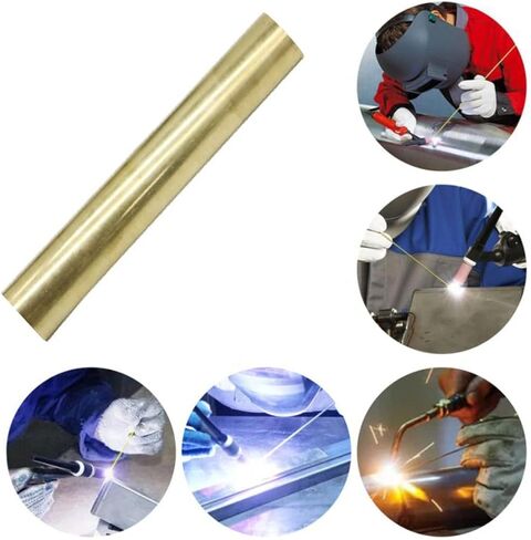 1 Pcs 25mm / 1 Inch Solid Round Brass Rod Lathe Bar Stock Kit, 1 Inch in Diameter 12 Inch in Length in Kuwait