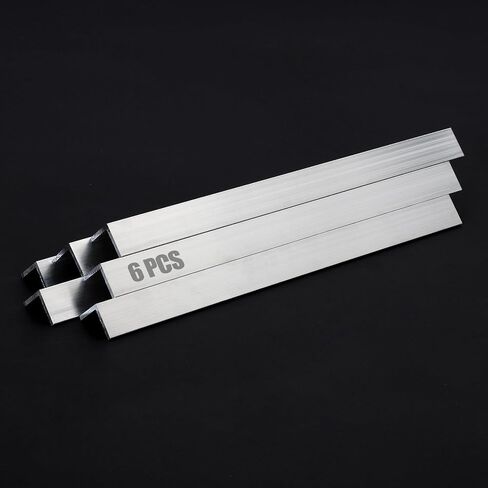 13Inch Aluminum Angle Stock,2PCS 2" x 2"x 1/4" Aluminum Angle 6061, T6511 Mill Stock, 1/4" Thick in Kuwait