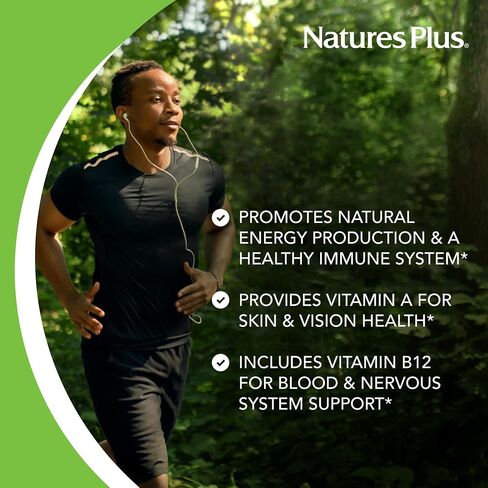 NaturesPlus Ultra One Iron Free - 90 Easy to Swallow Capsules - High Potency Once Daily Multivitamin & Mineral Supplement - Natural Energy - Vegetarian, Gluten-Free - 90 Servings in Saudi Arabia