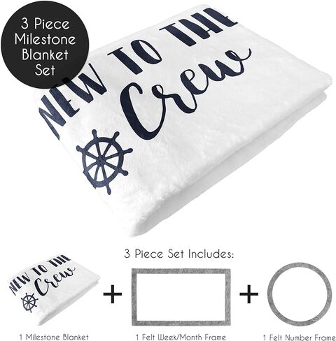 Sweet Jojo Designs Construction Truck Boy Milestone Blanket Monthly Newborn First Year Growth Mat Baby Shower Memory Keepsake Gift Picture - Grey Yellow Orange Red Blue Transportation Chevron Arrow in Saudi Arabia