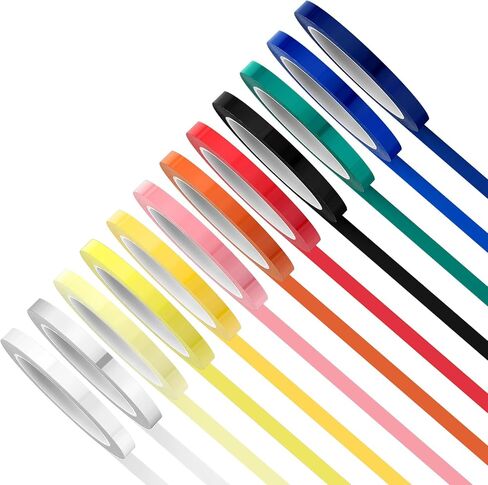 Frienda 8 Rolls Colors Autoclave Tape 216 ft/L x 0.4 in/W Instruments Identification Tape Autoclavable 270 Fahrenheit in Kuwait