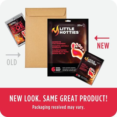 Little Hotties Toe Warmers - Adhesive Foot Warmers for Cold Weather Comfort in Kuwait