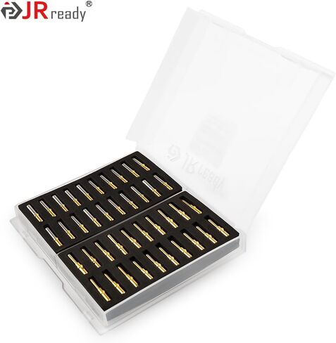 JRready ST6364 Deutsch Pins DT مجموعة طرفية موصل مقاس 16، ذكر Deutsch اتصالات صلبة 0460-202-16141/ مقابس أنثى 0462-201-16141/ قياس سلك اتصالات صلب 16-20 AWG، 20 زوجًا in Saudi Arabia