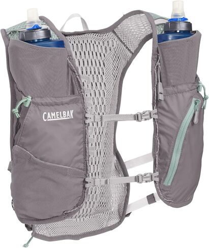 CamelBak Women’s Zephyr Running Hydration Vest 34oz – Body Mapping Technology, Silver/Blue Haze in Saudi Arabia