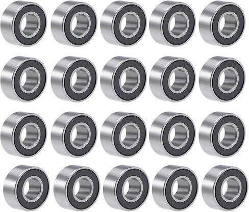 MR106-ZZ Bearing, 6 x 10 x 3mm Bearings, Both Sides Metal Shielded Ball Bearing, Pre-Lubricated with Grease MR106-ZZ Radial Ball Bearing (10 Pack) in Kuwait