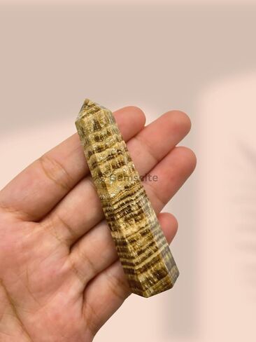 Gemstones Green Aventurine Obelisk Tower Jumbo Facet Aura Rock Crystal Natural Polished Earth Wand Spirit in Saudi Arabia