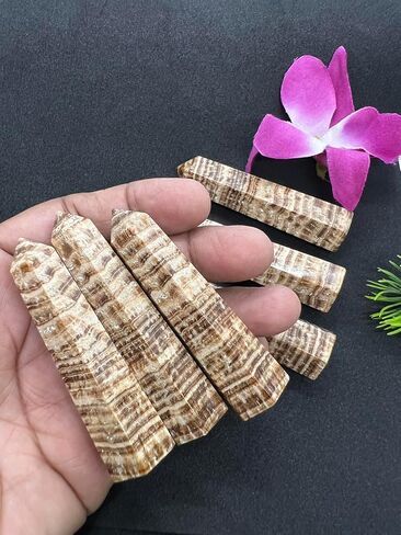 Gemstones Green Aventurine Obelisk Tower Jumbo Facet Aura Rock Crystal Natural Polished Earth Wand Spirit in Saudi Arabia