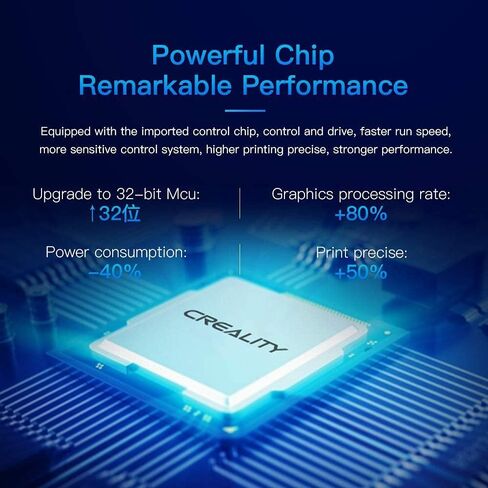 Creality Ender 5 Plus اللوحة الرئيسية الصامتة، اللوحة الأم الصامتة V2.2 مع محرك TMC2208، لوحة كتم صوت فائقة الهدوء مخصصة للطابعة ثلاثية الأبعاد CR-10S/ CR-10 S4/ CR-10 S5/ CR-X/CR-20/ CR-20 PRO in Kuwait